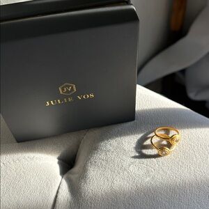 $120 Julie Vos Tudor Duet Ring Set